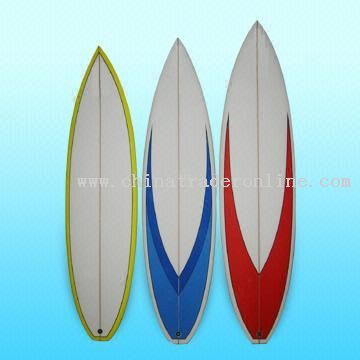 Surfboards Made of Australian Blank and Resin from China